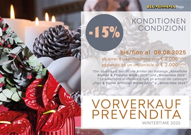 DIE VORVERKÄUFE STARTEN