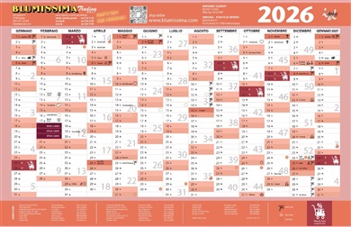 Blumissima Calendario 2026